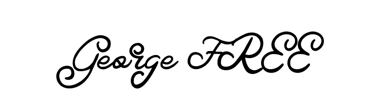 George FREE  Frei Schriftart Herunterladen