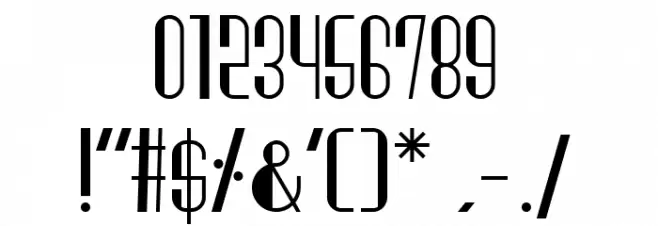 George Harrison & Friends Font OTHER CHARS
