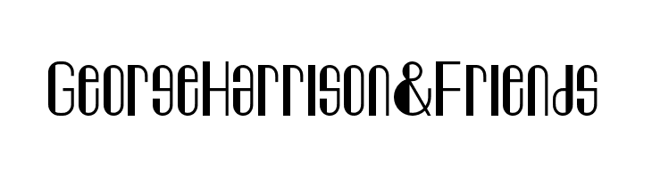George Harrison & Friends  Fuentes Gratis Descargar