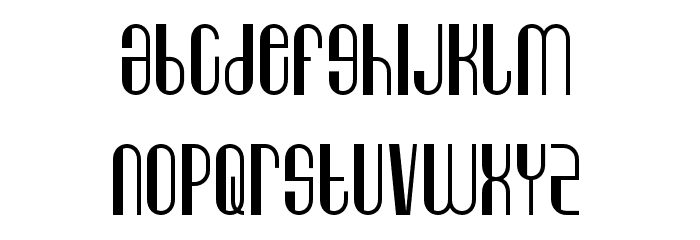 George Harrison & Friends Font LOWERCASE
