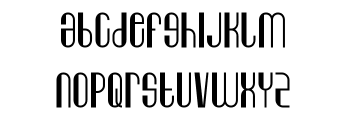 George Harrison & Friends Font LOWERCASE