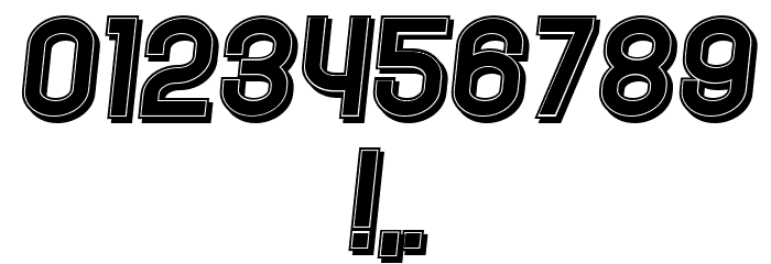 George Italic フォント その他の文字