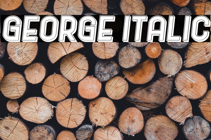 George Italic Example 1