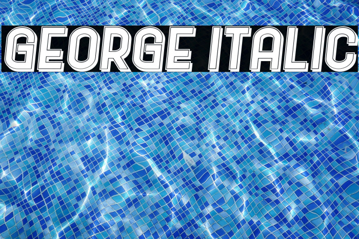 George Italic Example 3