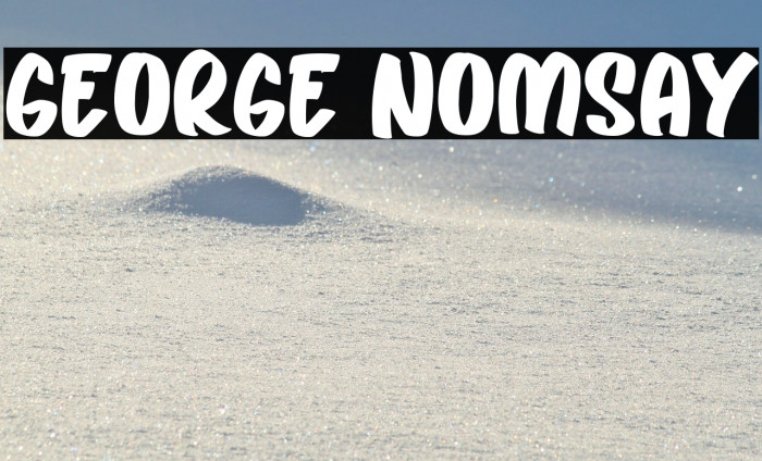 George Nomsay Example 1