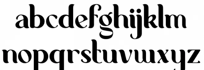 George خط أحرف صغيرة