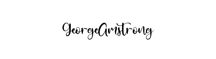 GeorgeAmstrong  Free Fonts Download