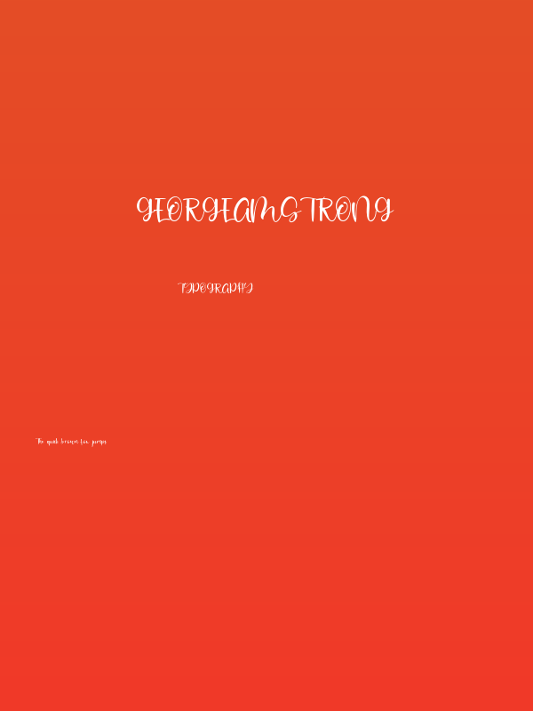 GeorgeAmstrong Poster