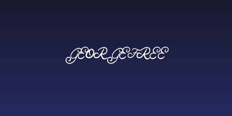 GeorgeFREE Social Header