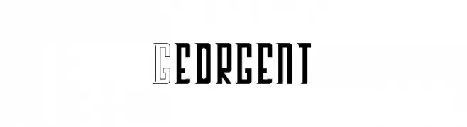 Georgent  フリーフォントのダウンロード