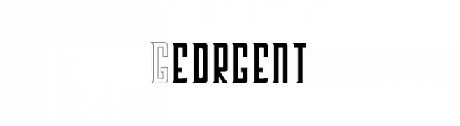 Georgent  免费字体下载