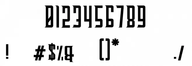 Georgent Font OTHER CHARS