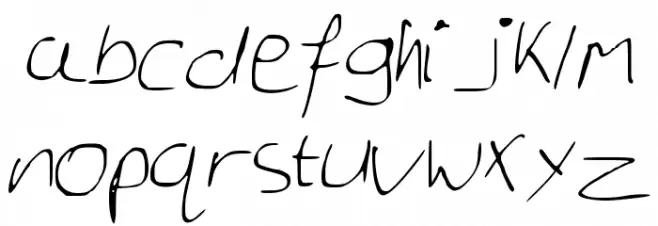 GeorgesNotes 字体 小写