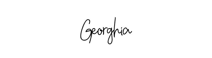 Georghia  免费字体下载