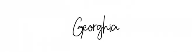 Georghia  baixar fontes gratis