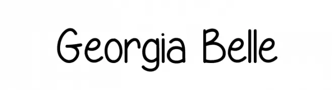 Georgia Belle  Descarca Fonturi Gratis
