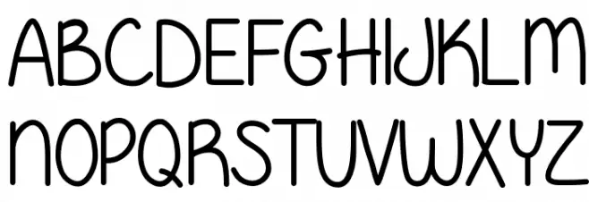 Georgia Belle Schriftart Groß