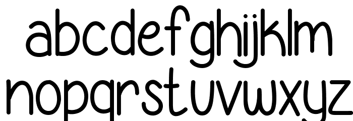 Georgia Belle Font LOWERCASE