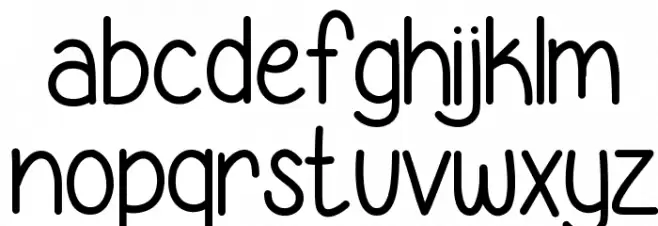 Georgia Belle خط أحرف صغيرة