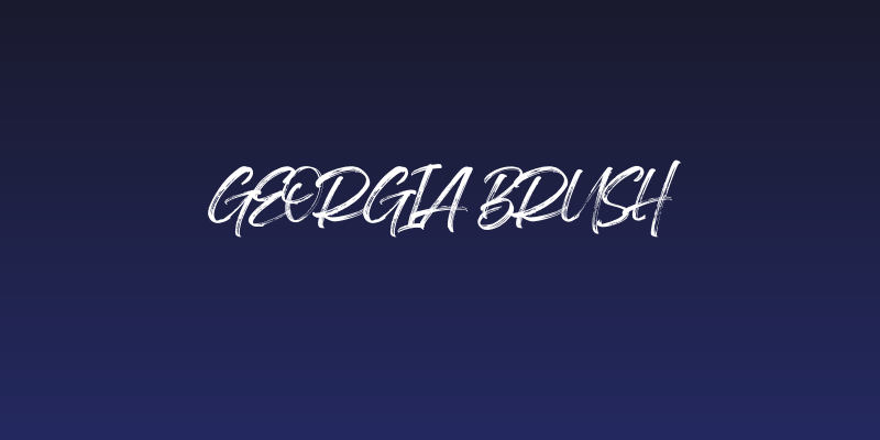 Georgia Brush Social Header