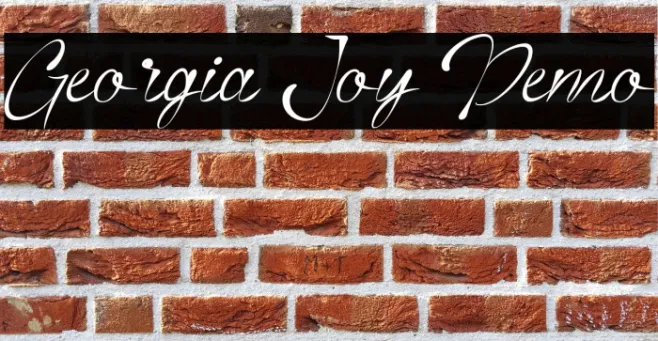 Georgia Joy Demo Example 1