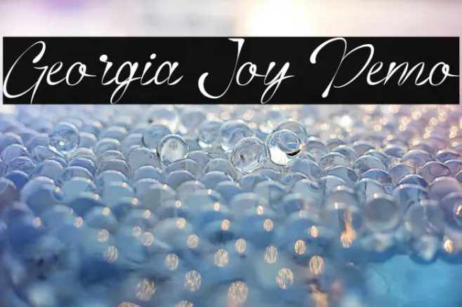 Georgia Joy Demo Example 2