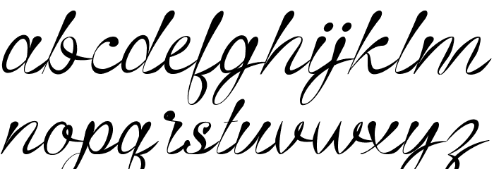 Georgia Joy Demo Font LOWERCASE