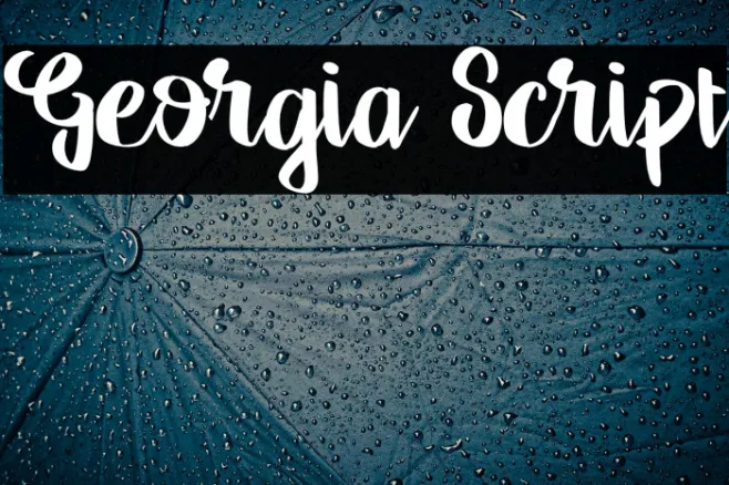Georgia Script Example 1