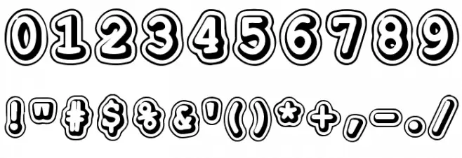 Georgies_Typewriter Font OTHER CHARS