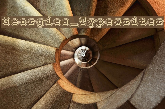 Georgies_Typewriter Example 1