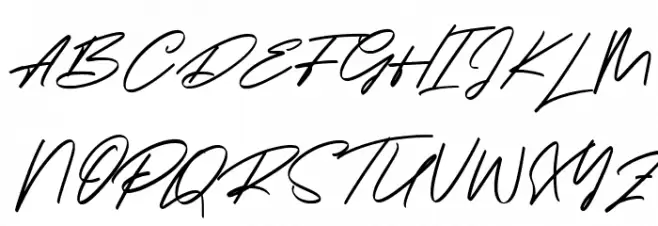 Georgiess Signature Font OTHER CHARS