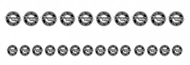 Georgina Stella Demo Font OTHER CHARS