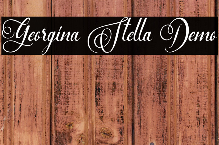 Georgina Stella Demo Example 2