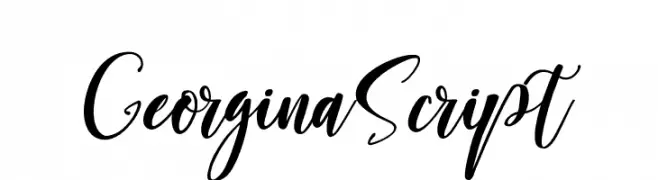 GeorginaScript  baixar fontes gratis