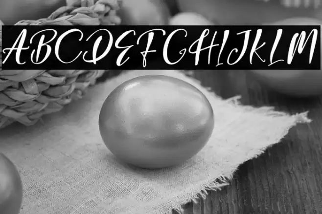 GeorginaScript Font examples