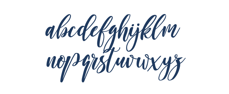 GeorginaScript Lowercase
