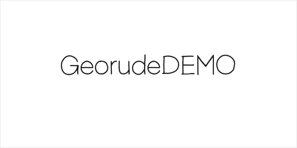 GeorudeDEMO Logo