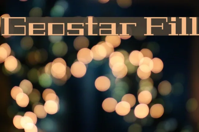 Geostar Fill Example 2