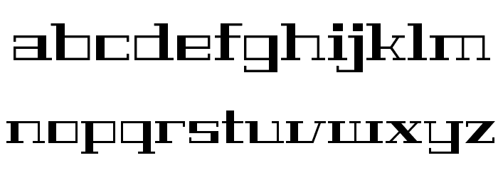 Geostar Fill Font LOWERCASE