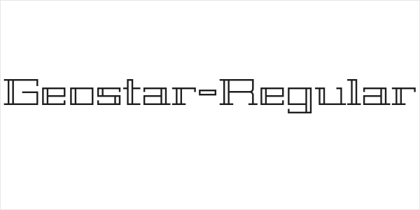 Geostar-Regular Logo