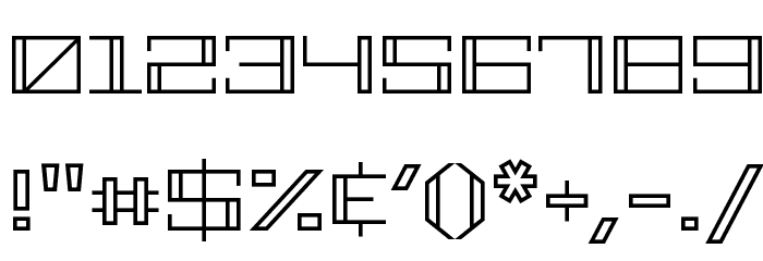 Geostar Font OTHER CHARS