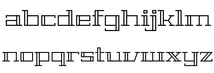 Geostar Font LOWERCASE