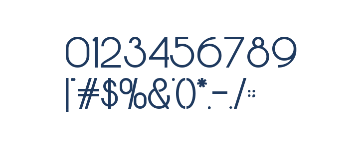 Geotype Demo ExtraLight Other Characters