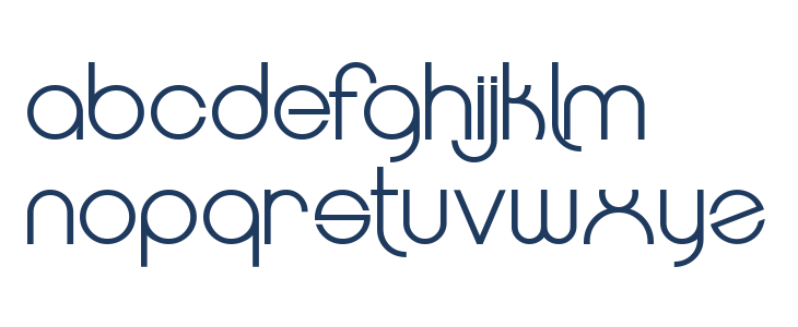 Geotype Demo ExtraLight Lowercase