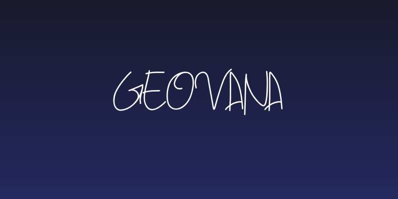 Geovana Social Header