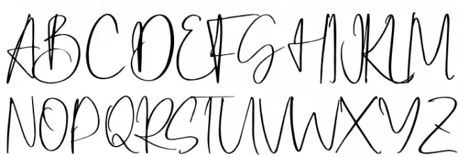 Geovanice-Regular Schriftart Groß