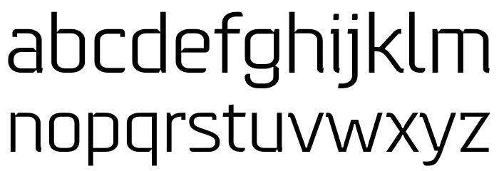 GepesteV Font LOWERCASE