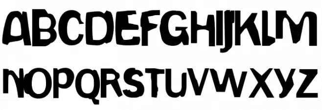 Gepetto Font UPPERCASE