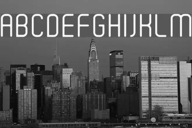 Ger4ronL Cond Font examples