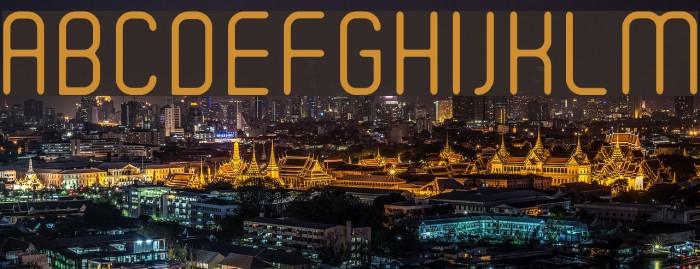 Ger4ronL Cond Font examples